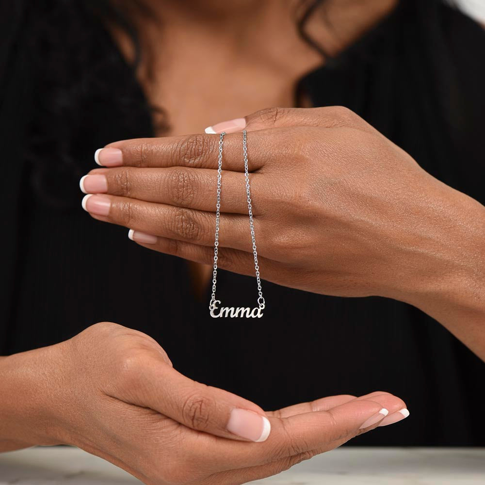 Custom Name Necklace – product photo 8 of 15