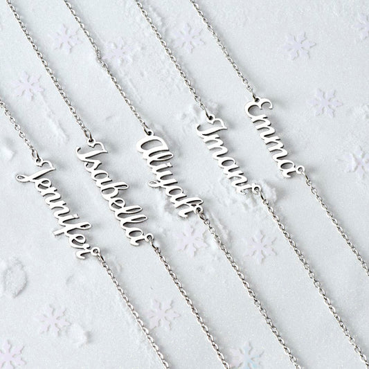 Personalized Script Name Necklace – product photo 1 of 10